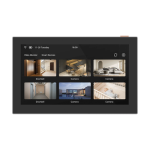 Pantalla Inalámbrica / Con Batería Recargable 4600mAh / Wi-Fi / Ideal Para Escritorio o Pared  / Vista en Vivo de Cámaras EZVIZ / Compatible con Videoportero CS-HP7  para ver Cámara y Apertura Remota  / Audio de Dos Vías