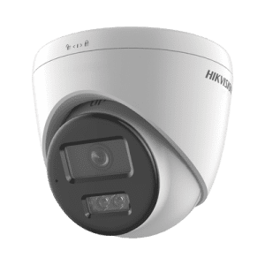 [Dual Light] Turret IP 8 Megapixel (4K) / Lente 2.8 mm / 30 mts IR + 30 mts Luz Blanca / Micrófono Integrado / ACUSENSE Lite / Exterior IP67 / H.265 / PoE / ONVIF / Micro SD
