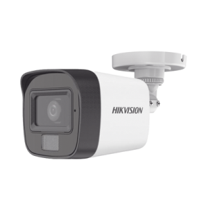 [Dual Light + ColorVu] Bala TURBOHD 2 Megapixel (1080p) / Lente 2.8 mm / 30 mts IR EXIR + 20 mts Luz Blanca / Micrófono Integrado / Gran Angular 101° / Exterior IP67 / 4 Tecnologías