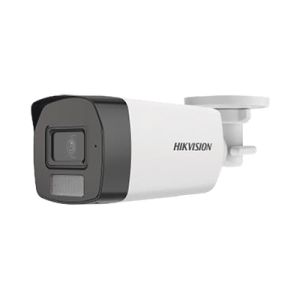 [Dual Light + ColorVu] Bala TURBOHD 3K (5 Megapixel) / Lente 2.8 mm / 40 mts IR + 40 mts Luz Blanca  / Gran Angular 104.5° / Exterior IP67 / Micrófono Integrado / dWDR / 4 Tecnologías