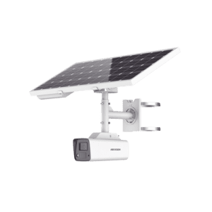 Kit Solar IP All in One / Cámara Bala ColorVu 4 Megapixel / Lente 4 mm / Panel Solar / Batería de Respaldo de Litio 23.2Ah (Hasta 24 Días) / Conexión 4G / Accesorios de Instalación
