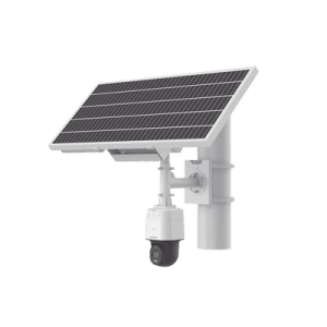 Kit Solar IP All in One / Cámara PT ColorVu 4 Megapixel / Lente 4 mm / Panel Solar / Batería de Respaldo de Litio 23.2Ah (Hasta 24 Días) / Conexión 4G / Accesorios de Instalación