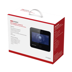 Kit de Control de Acceso TODO INCLUIDO con Lector de Rostros, QRs y Tarjetas / 1,500 rostros / Compatible con App HIKConnect /Incluye Electroimán  Botón de Salida y Montajes Z y L para imán / HIK-IA