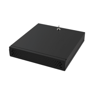 Gabinete Metálico de Seguridad para DVR/NVR, Ancho 396 mm x 78 mm de Alto x