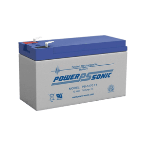 Batería 12V, 7AH, Para Respaldo, Tecnologías AGM/VRLA, 5 Años Vida Útil, Terminales F1, Reconocida UL